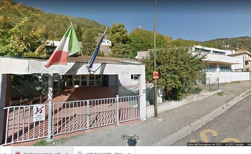 La scuola di Ronta. Il nuovo plesso dovrebbe sorgere a fianco