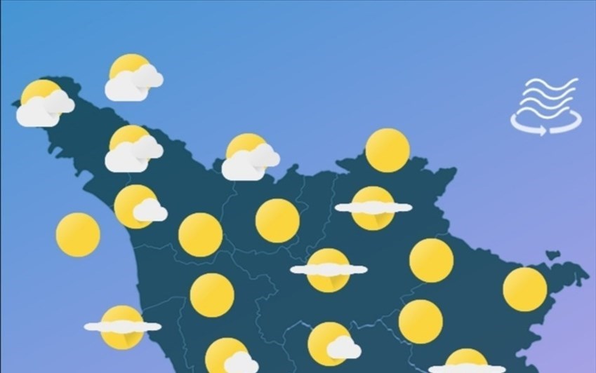 Domani sole e qualche nuvola