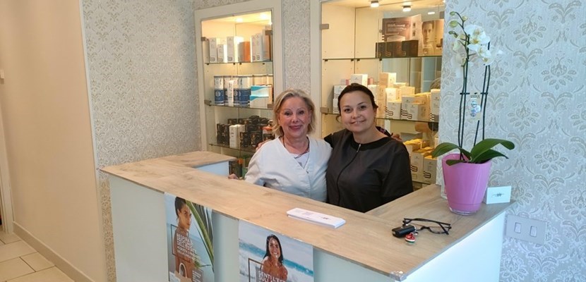 Da sinistra Roberta e Noemi