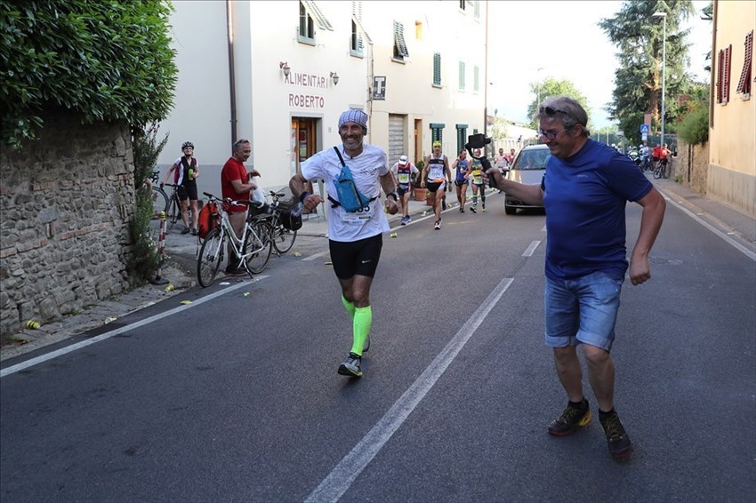 Con il suo tifoso Saverio Zeni