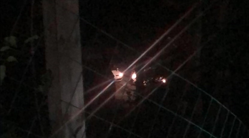 La foto inviata dai lettori