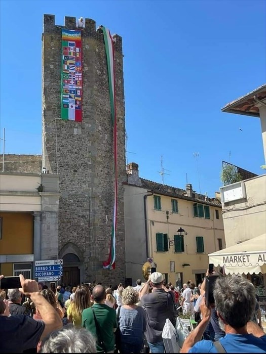 Le foto di stamani