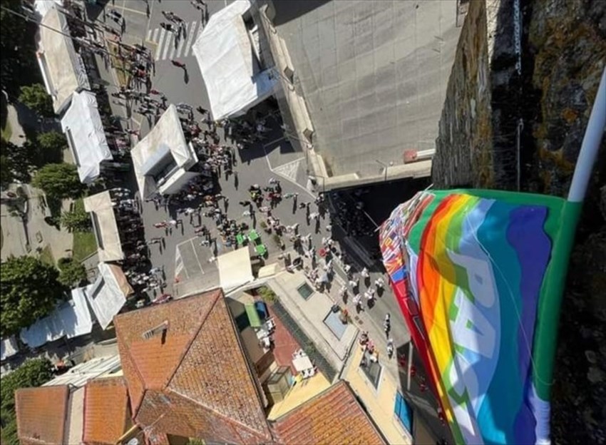 Le foto di stamani