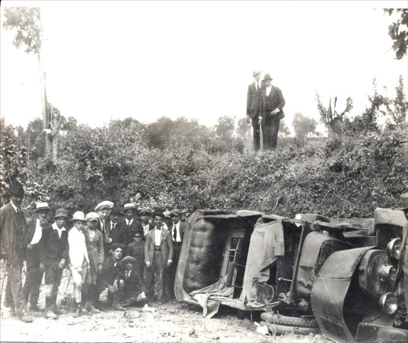 Foto di repertorio, un incidente stradale fra Borgo e Vicchio dove morì un ragazzino di 15 anni.