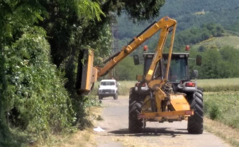 Asfalti e lavori a Vicchio
