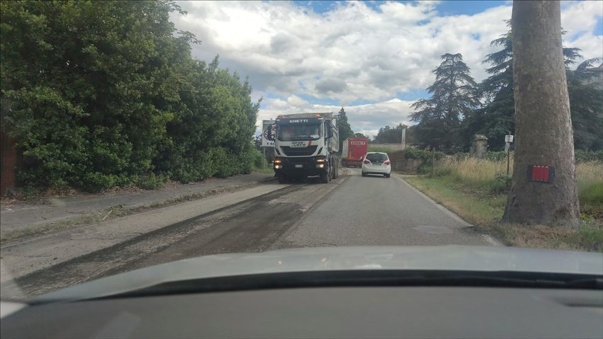 I lavori, la coda e il piccolo incidente