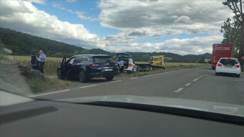 I lavori, la coda e il piccolo incidente