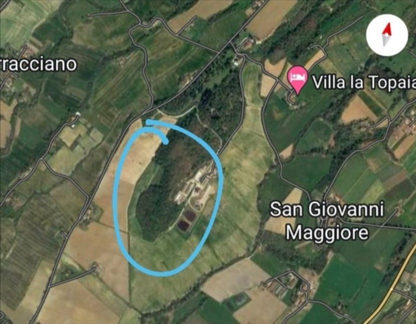 Il punto del ritrovamento