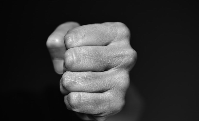 Lite e aggressione. Foto di repertorio