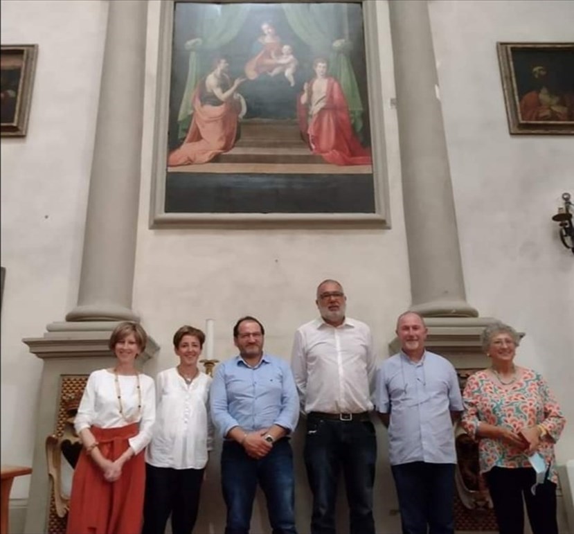 La presentazione della pala