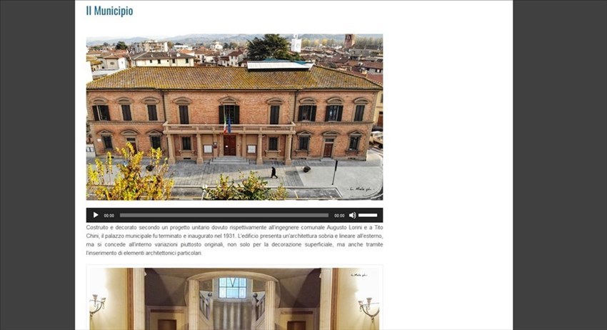 Alcune immagini del sito e di questa mattina