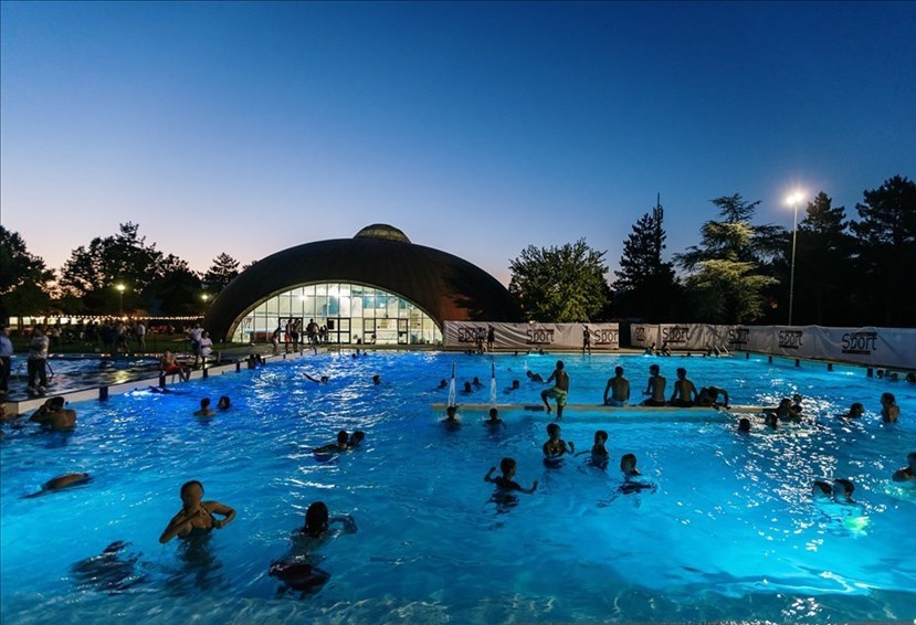 L'inaugurazione di ieri sera