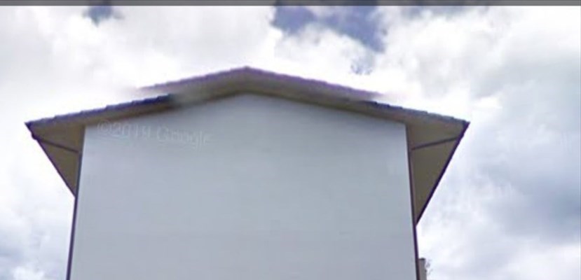 Una foto degli alloggi in questione