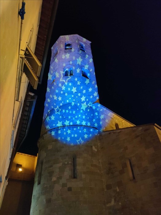 Il romanico lombardo campanile  tutto stellato