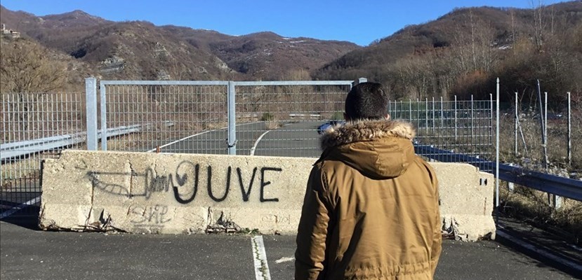 Paolo Gandola a Firenzuola. Foto di repertorio