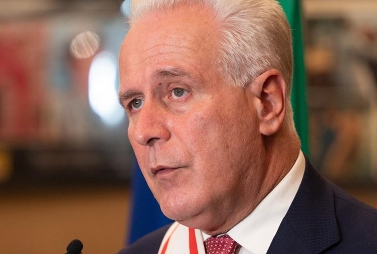 Il Presidente della Toscana Eugenio Giani