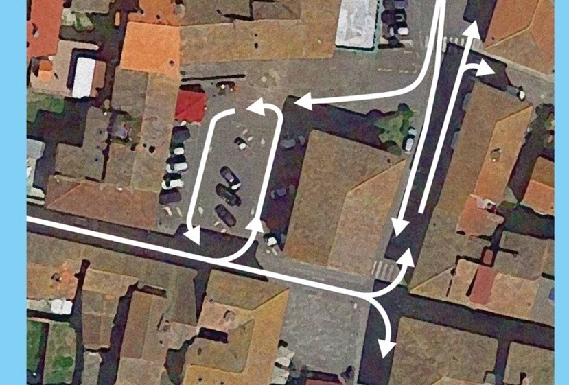 La viabilità ripristinata