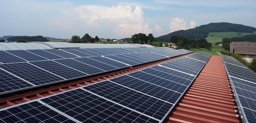 Un tetto fotovoltaico