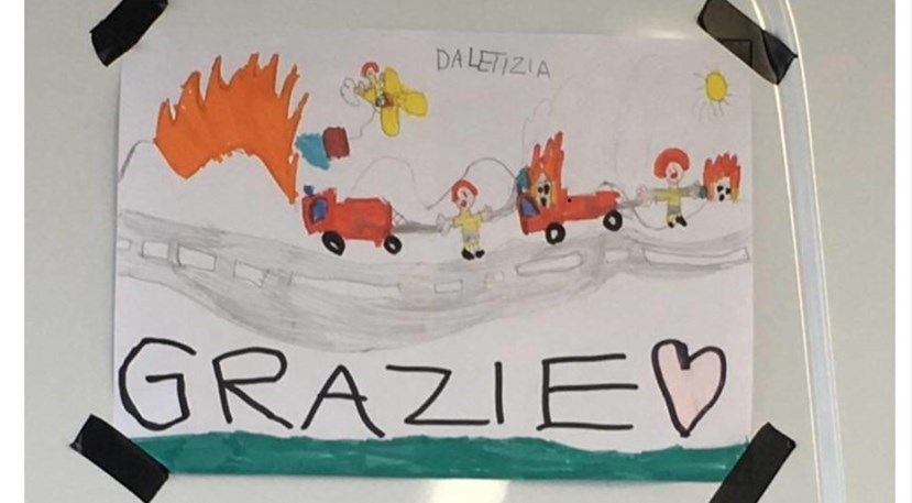 Il disegno e il Grazie