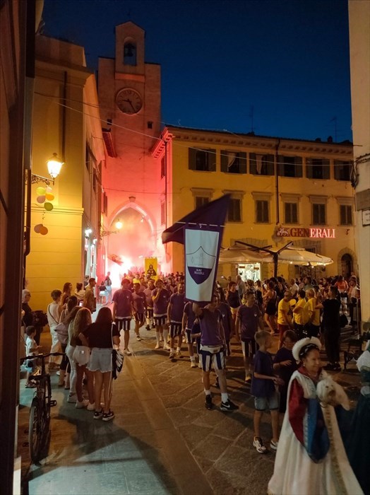 La presentazione dei rioni