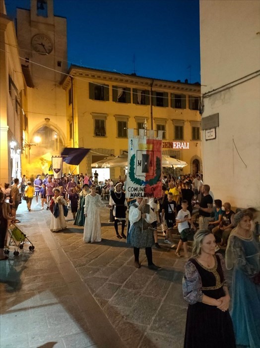 La presentazione dei rioni