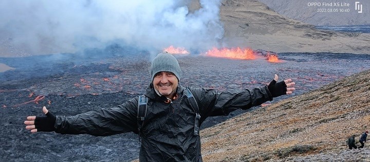Eruzione vulanica in Islanda. Il nostro lettore c'era. La foto del giorno