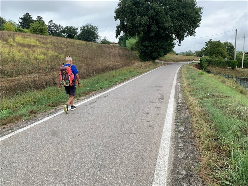 Durante il tragitto da Dicomano a Vicchio