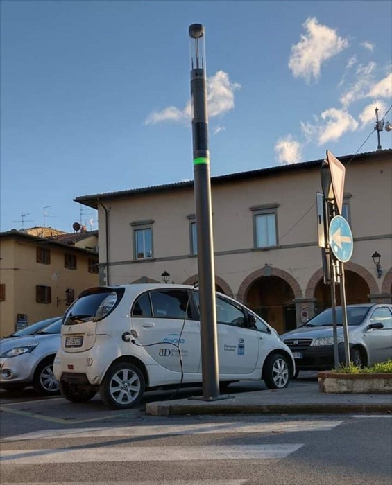 La colonnina a Vicchio