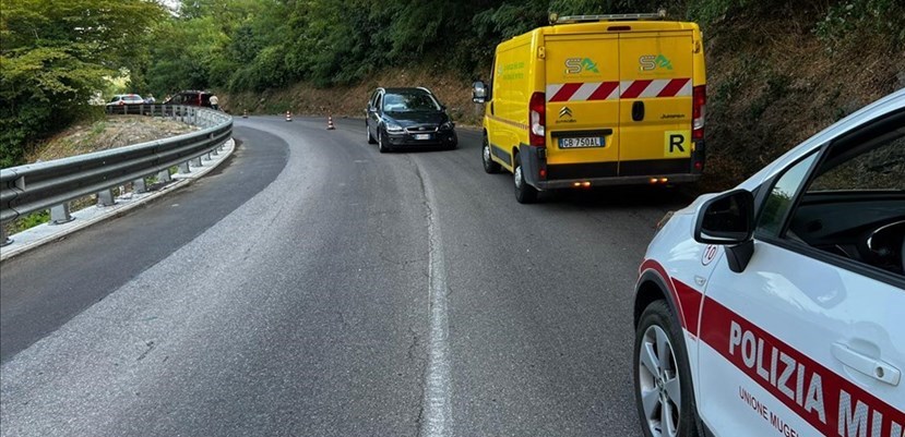 L'incidente di ieri sulle Croci