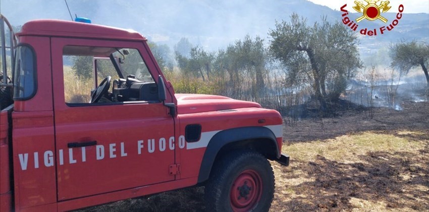 Incendio. Foto di repertorio