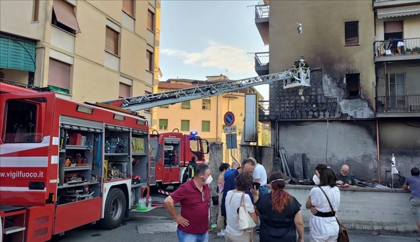 Spento l'incendio a Borgo