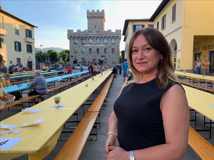 Oxana Polataitchouk rappresentante del Consolato Ucraino a Firenze