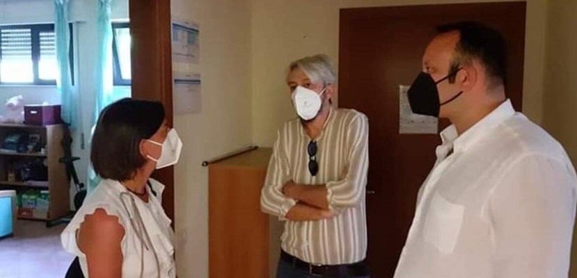 La visita dell'assessora