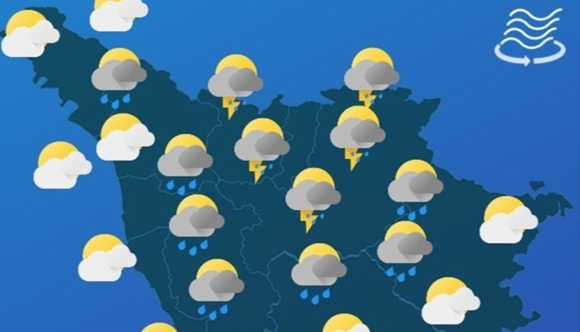La cartina meteo