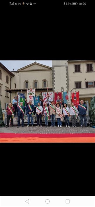 Foto di gruppo alla partenza