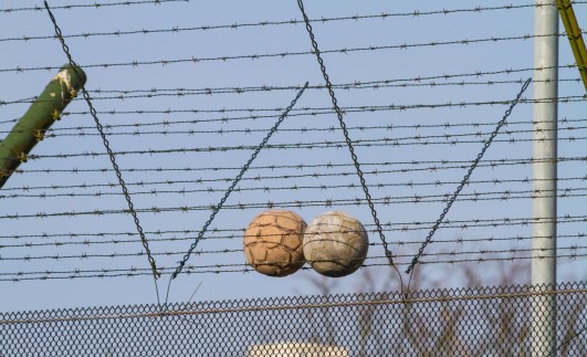 Partita di calcio Glorie Viola - detenuti Sollicciano