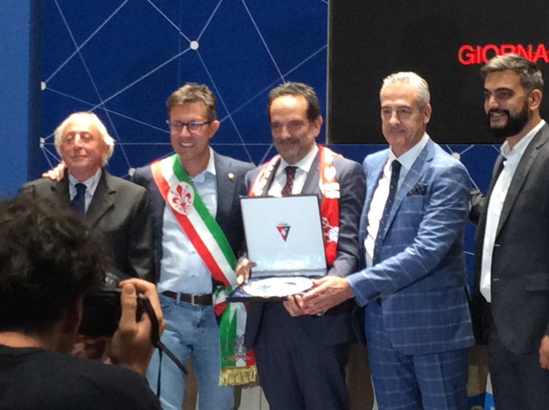 Nereo Rocco 2022 Maurizio Romei, Dario Nardella, Matteo Marani, Cosimo Guccione