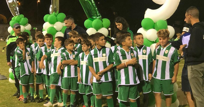 Una delle squadre giovanili biancoverdi