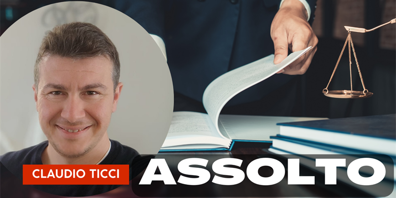 Claudio Ticci assolto