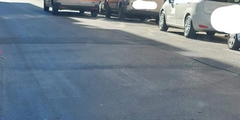 Le strisce ""fantasma"" di via Centostelle