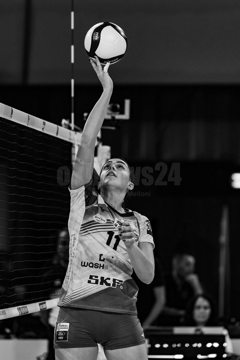 La giocatrice della Wash4Green Pinerolo Vittoria Prandi.