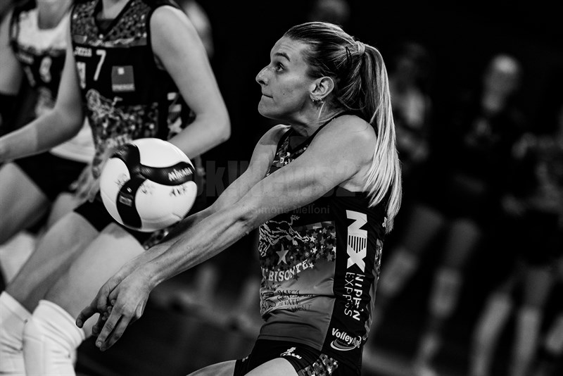 La giocatrice de Il Bisonte Firenze Britt Herbots.