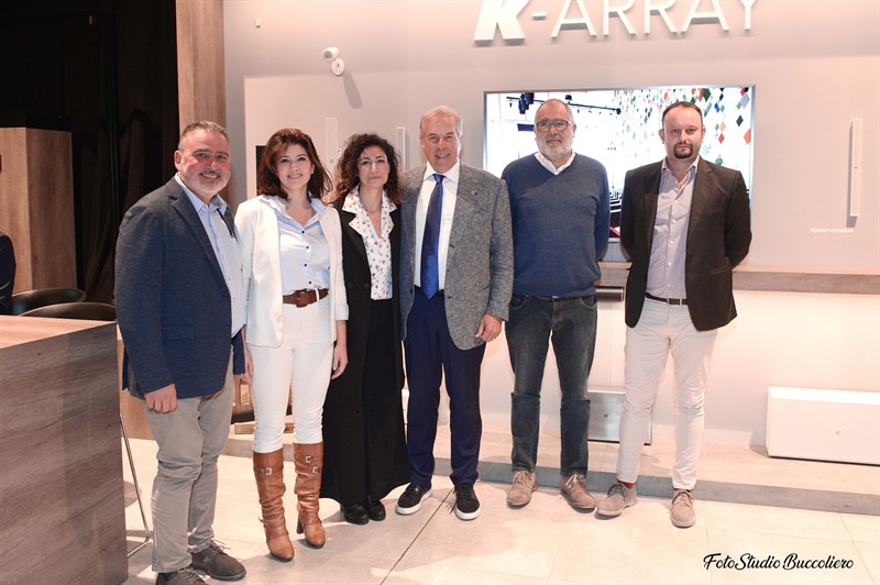 Da sinistra Alessandro Galeotti, Cristina Becchi, Elena Serotti, Andrea Lisi, Filippo Carlà Campa e Paolo Omoboni. 