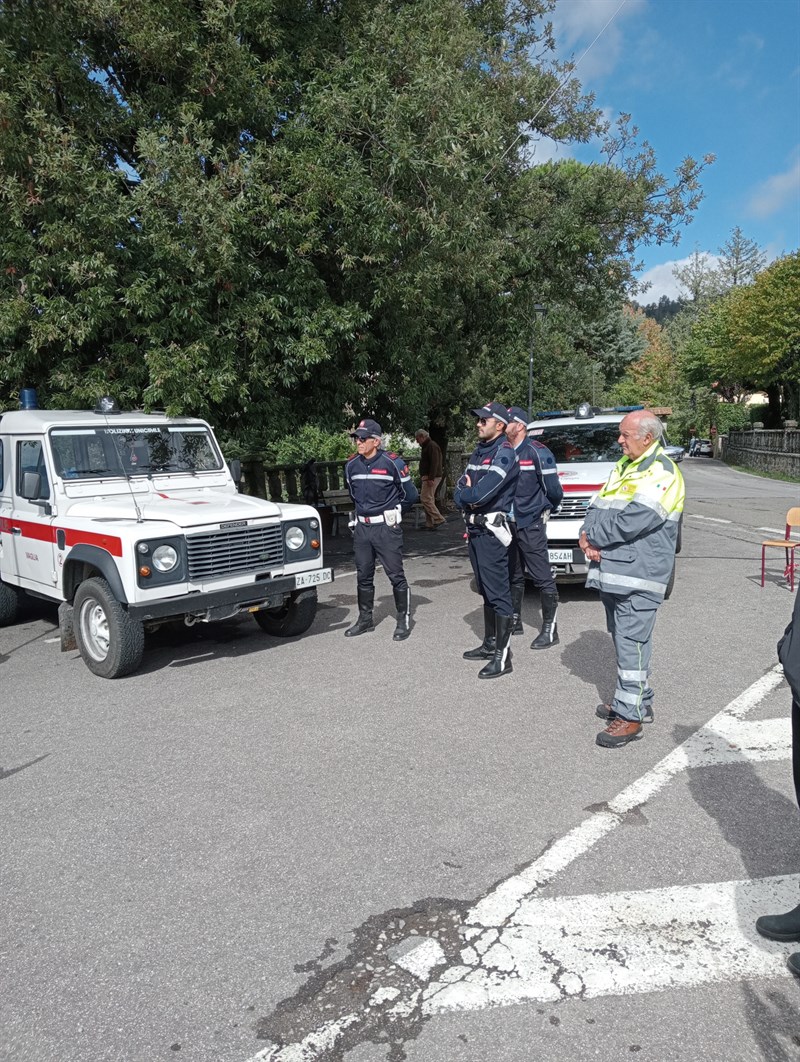 Foto della festa del volontariato a Bivigliano