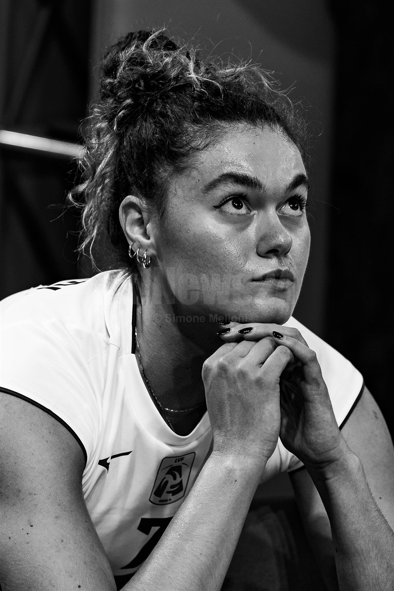 La giocatrice della Wash4Green Pinerolo Sofia Ranieri.