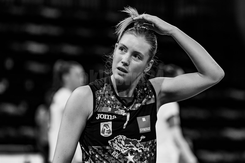 La giocatrice de Il Bisonte Firenze Celine Van Gestel.