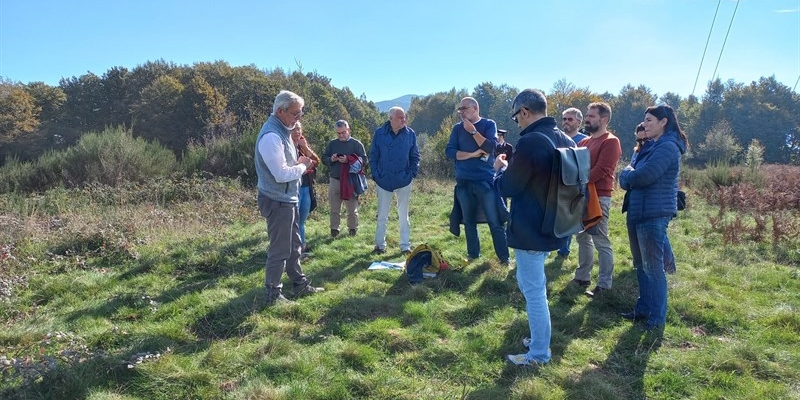 Alcuni momenti del sopralluogo