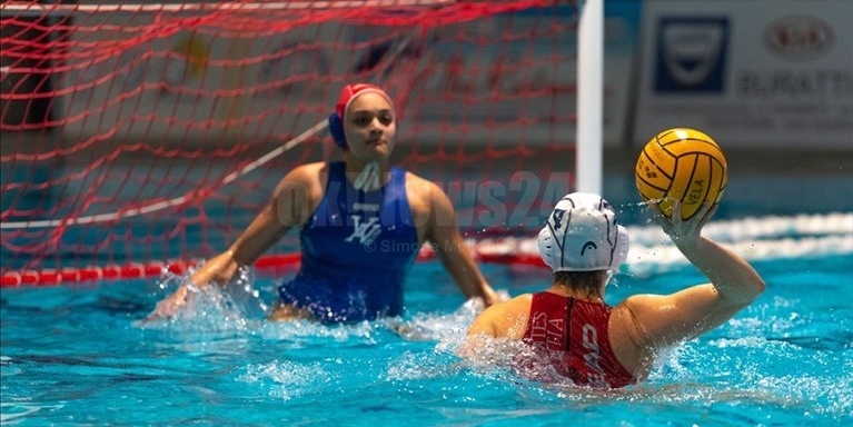 La giocatrice della Rari Nantes Florentia.