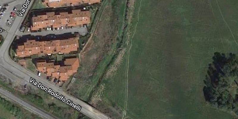 Veduta aerea dell’area