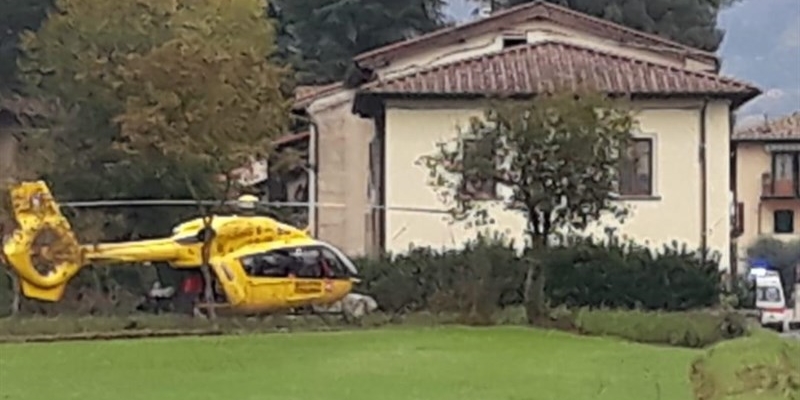 Elisoccorso Pegaso stamani a Panicaglia